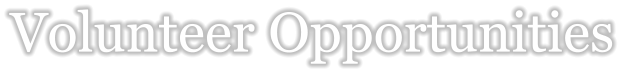 Volunteer Opportunities